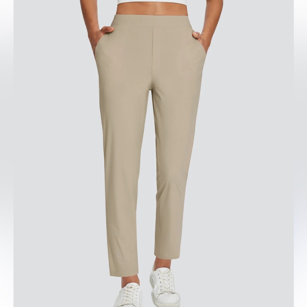 Baleaf‎ khaki track pants golf travel business casual ladies size XL NWT